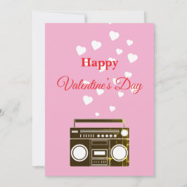 Valentijnsdag vakantie kaart
