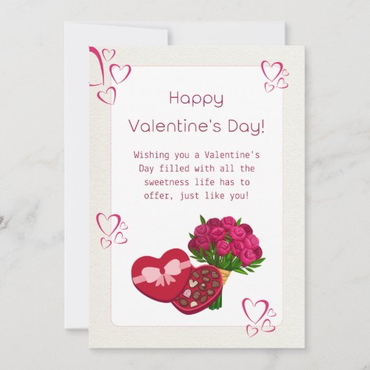 ♥Valentijnsdag ♥ Vakantie kaarten (Voorkant)