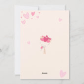 Valentijnsdag, vakantiekaarten feestdagenkaart (Achterkant)