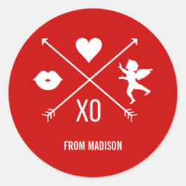 Valentijnsdag Valentijn Symbolen Sticker