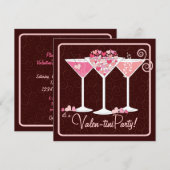 Valentijnsdag Valentini Martini Kaart (Voorkant / Achterkant)