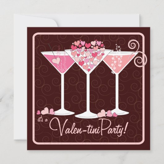 Valentijnsdag Valentini Martini Kaart (Voorkant)