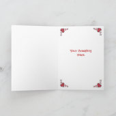 Valentijnsdag van de Harten van Airedale Terrier Feestdagen Kaart (Binnen)