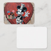 Valentijnsdag van de Muis Notitiekaartje (Voorkant / Achterkant)