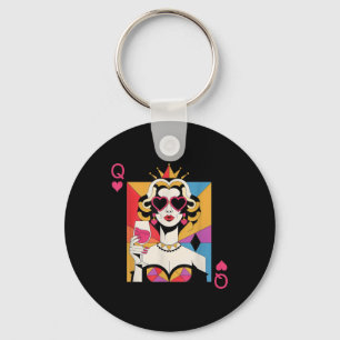 Valentijnsdag van de Queen of Hearts Sleutelhanger