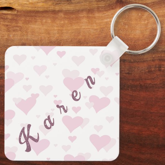 Valentijnsdag van de Sleutelhanger van de persoonl (Achterkant)