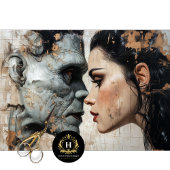 Valentijnsdag van Frankenstein Tissuepapier