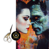 Valentijnsdag van Frankenstein Tissuepapier