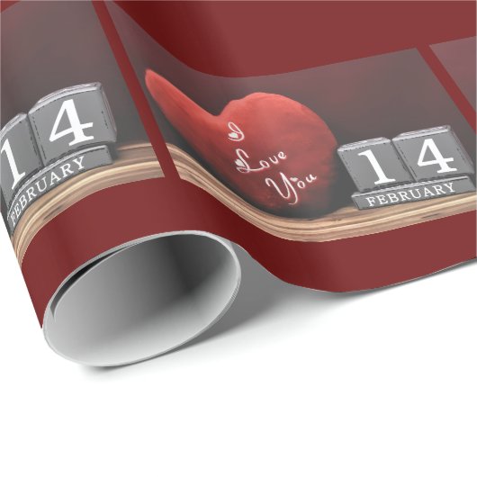 Valentijnsdag van hart en liefde — ompakken papier (Rol Hoek)