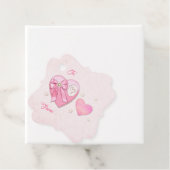 Valentijnsdag van hart naar hart naar en van bedankjes labels (In situ)