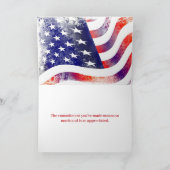 Valentijnsdag van het Eigen Militair Leger Feestdagen Kaart (Binnen)