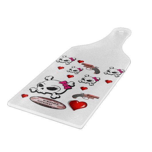 Valentijnsdag van het snijvlak snijplank (Hoek)