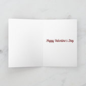 Valentijnsdag van homepage Mannen Tekening van Cou Kaart (Binnen)