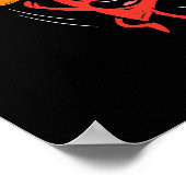 Valentijnsdag van honkbal sport poster (Hoek)