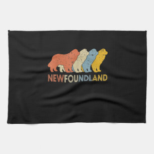 Valentijnsdag van Newfoundland   Liefde dag cadeau Theedoek