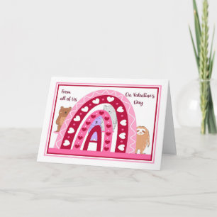 Valentijnsdag van ons allemaal kaart