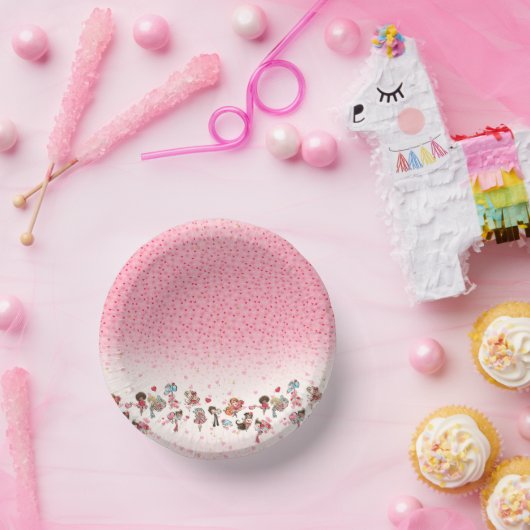 Valentijnsdag van partijBorden Papieren Kommen (Feest)