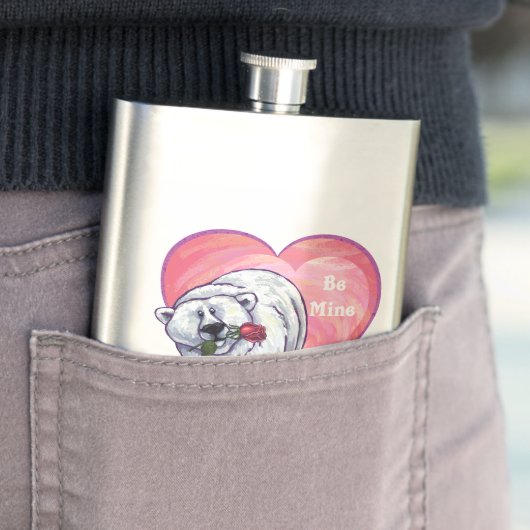 Valentijnsdag van poolBeer Flacon (Voorbeeld)