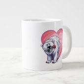 Valentijnsdag van poolBeer Grote Koffiekop (Voorkant rechts)
