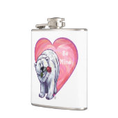 Valentijnsdag van poolBeer Heupfles (Links)