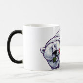 Valentijnsdag van poolBeer Magische Mok (Links)