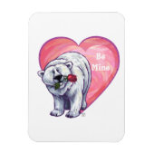 Valentijnsdag van poolBeer Magneet (Verticaal)