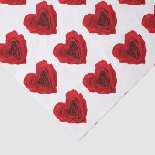 Valentijnsdag van rode rode rozenharen tissuepapier (Detail)