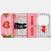 Valentijnsdag van Shepherd Dog Kissing Booth Case-Mate iPhone Case (Achterkant (horizontaal))