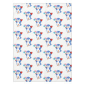 Valentijnsdag van tablet Penguin Hearts Tafelkleed (Voorkant)