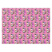 Valentijnsdag van tablet Penguin Hearts Tafelkleed (Voorkant (Horizontaal))