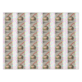 Valentijnsdag van tablet Penguin Hearts Tafelkleed (Voorkant (Horizontaal))