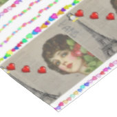 Valentijnsdag van tablet Penguin Hearts Tafelkleed (Gekanteld)