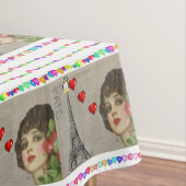 Valentijnsdag van tablet Penguin Hearts Tafelkleed (Voorbeeld)