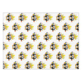 Valentijnsdag van tablet Penguin Hearts Tafelkleed (Voorkant (Horizontaal))