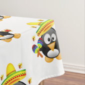 Valentijnsdag van tablet Penguin Hearts Tafelkleed (Voorbeeld)