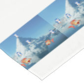 Valentijnsdag van tablet Penguin Tafelkleed (Gekanteld)