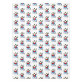 Valentijnsdag van tablet Penguin Tafelkleed (Voorkant)