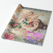 Valentijnsdag VENUS EN ANGELS Wrapppapier Cadeaupapier (Uitgerold)