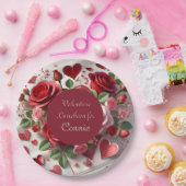 Valentijnsdag Verjaardag Gepersonaliseerd Papier B Papieren Bordje (Feest)