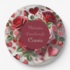 Valentijnsdag Verjaardag Persoonlijke Papieren Bor Bordje