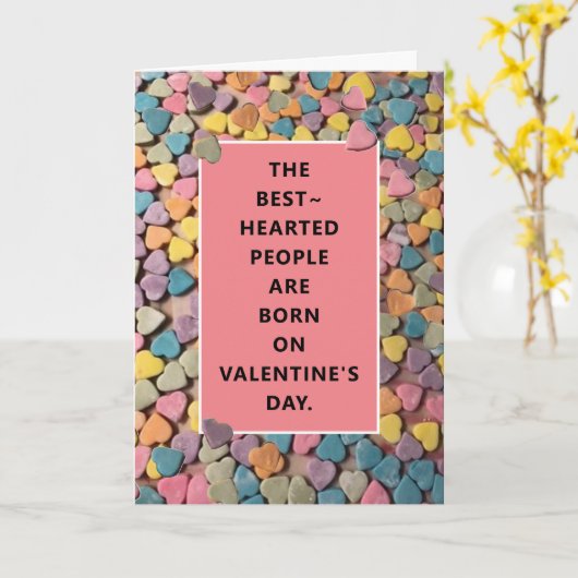 Valentijnsdag Verjaardagskaart Kaart (Gele Bloem)