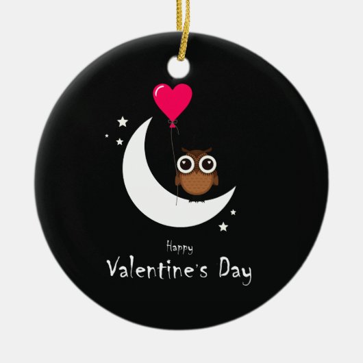 Valentijnsdag verkiest dubbelzijdig Ornament (Voorkant)