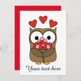  Valentijnsdag verkuilt met bloemen Feestdagenkaart