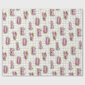 VALENTIJNSDAG VERLIEPEN CADEAUPAPIER (Vlak)