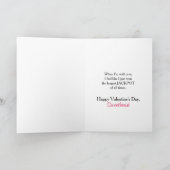 VALENTIJNSDAG VERLIEST DE STROOMLOTTERY TICKET GRE FEESTDAGEN KAART (Binnen)