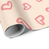 Valentijnsdag Verpakkingspapier Cadeaupapier (Rol Hoek)