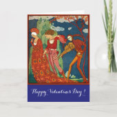 VALENTIJNSDAG VERPLICHTEN EN DODEN FEESTDAGEN KAART (Voorkant)