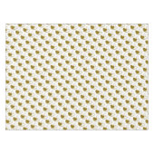 Valentijnsdag vervormde gekantelde harten tafelkleed (Voorkant (Horizontaal))