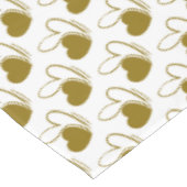 Valentijnsdag vervormde gekantelde harten tafelkleed (Gekanteld)