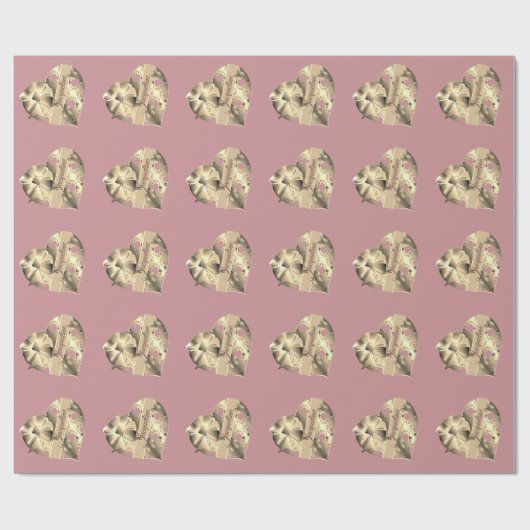 Valentijnsdag verwerkt papier voor onmiddellijke v (Vlak)